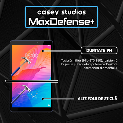 Folie Sticla MaxDefense+ - Huawei MatePad T8 - Clear