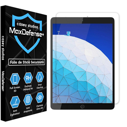 Folie Sticla MaxDefense+ - iPad Pro 10.5/Air 3 2019 10.5" - Clear