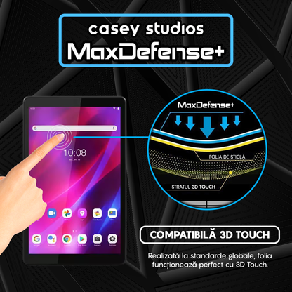 Folie Sticla MaxDefense+ - Lenovo Tab M8 HD/M8 3rd Gen 8" (TB-8505F/TB-8506X) - Clear