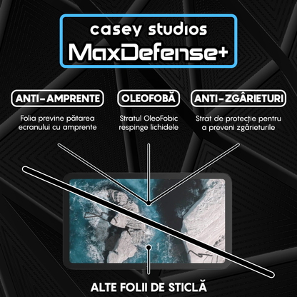 Folie Sticla MaxDefense+ - Nokia T20 - Clear