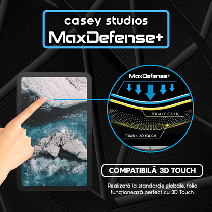 Folie Sticla MaxDefense+ - Nokia T20 - Clear