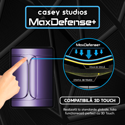 Folie Sticla MaxDefense+ - OnePlus Pad 3 - Clear