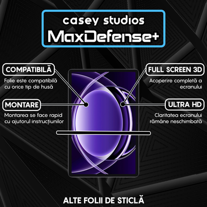 Folie Sticla MaxDefense+ - Realme Pad 2 Lite - Clear