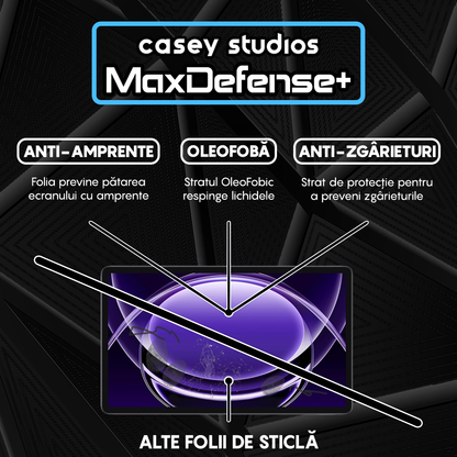 Folie Sticla MaxDefense+ - Realme Pad 2 Lite - Clear