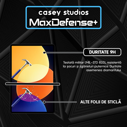 Folie Sticla MaxDefense+ - Xiaomi Pad 6 Pro/6 - Clear