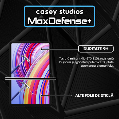 Folie Sticla MaxDefense+ - Xiaomi Redmi Pad Pro 5G/Redmi Pad Pro - Clear