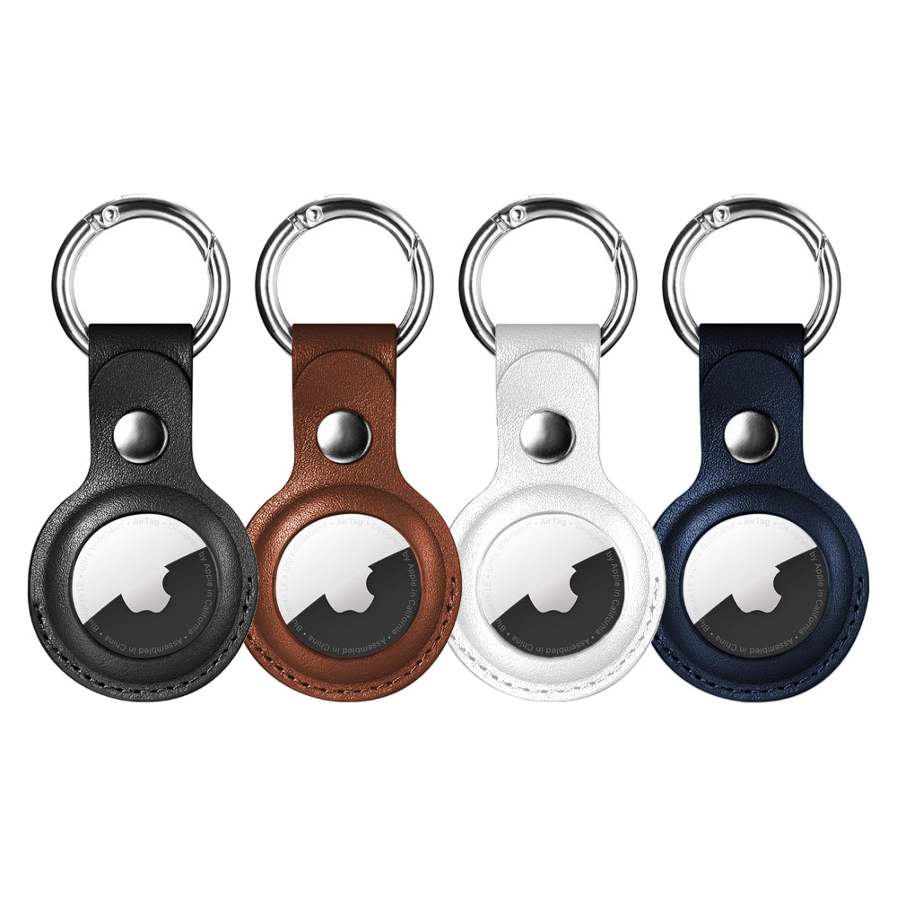Set 4 Huse Leather - AirTag - Multicolor