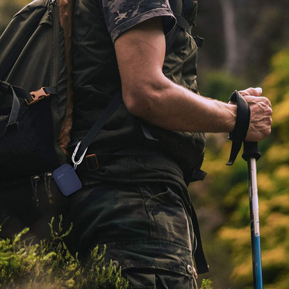 Husa Soft Silicone - AirPods 1/2 - Albastru