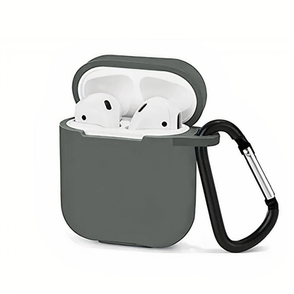 Husa Soft Silicone - AirPods 1/2 - Grey