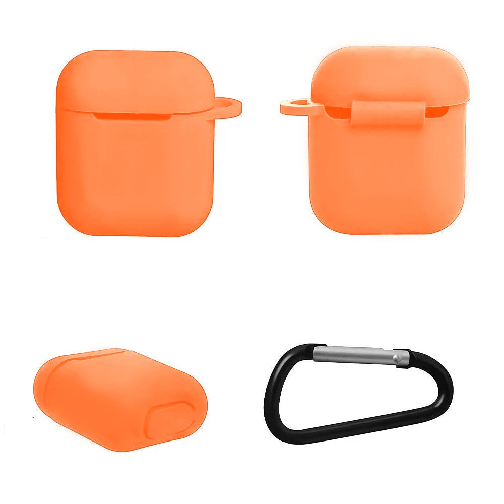 Husa Soft Silicone - AirPods 1/2 - Peach