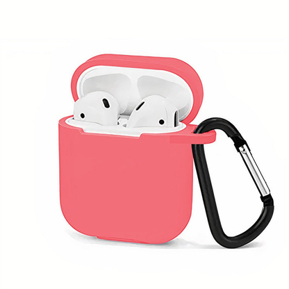 Husa Soft Silicone - AirPods 1/2 - Roz
