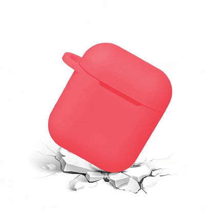 Husa Soft Silicone - AirPods 1/2 - Roz