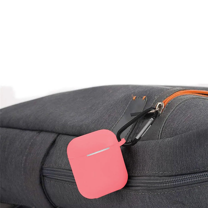 Husa Soft Silicone - AirPods 1/2 - Roz