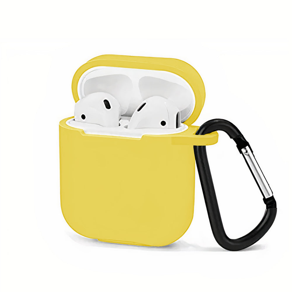 Husa Soft Silicone - AirPods 1/2 - Yellow