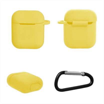 Husa Soft Silicone - AirPods 1/2 - Yellow