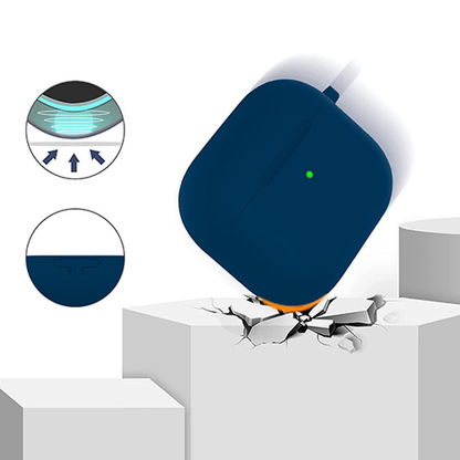 Husa Soft Silicone - AirPods 3 - Albastru