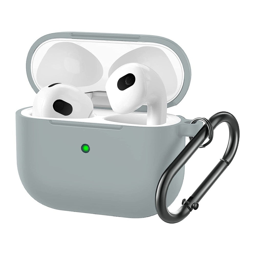 Husa Soft Silicone - AirPods 3 - Light Gray