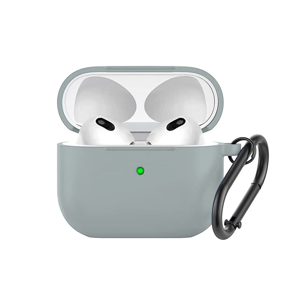 Husa Soft Silicone - AirPods 3 - Light Gray