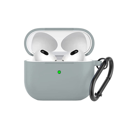 Husa Soft Silicone - AirPods 3 - Light Gray