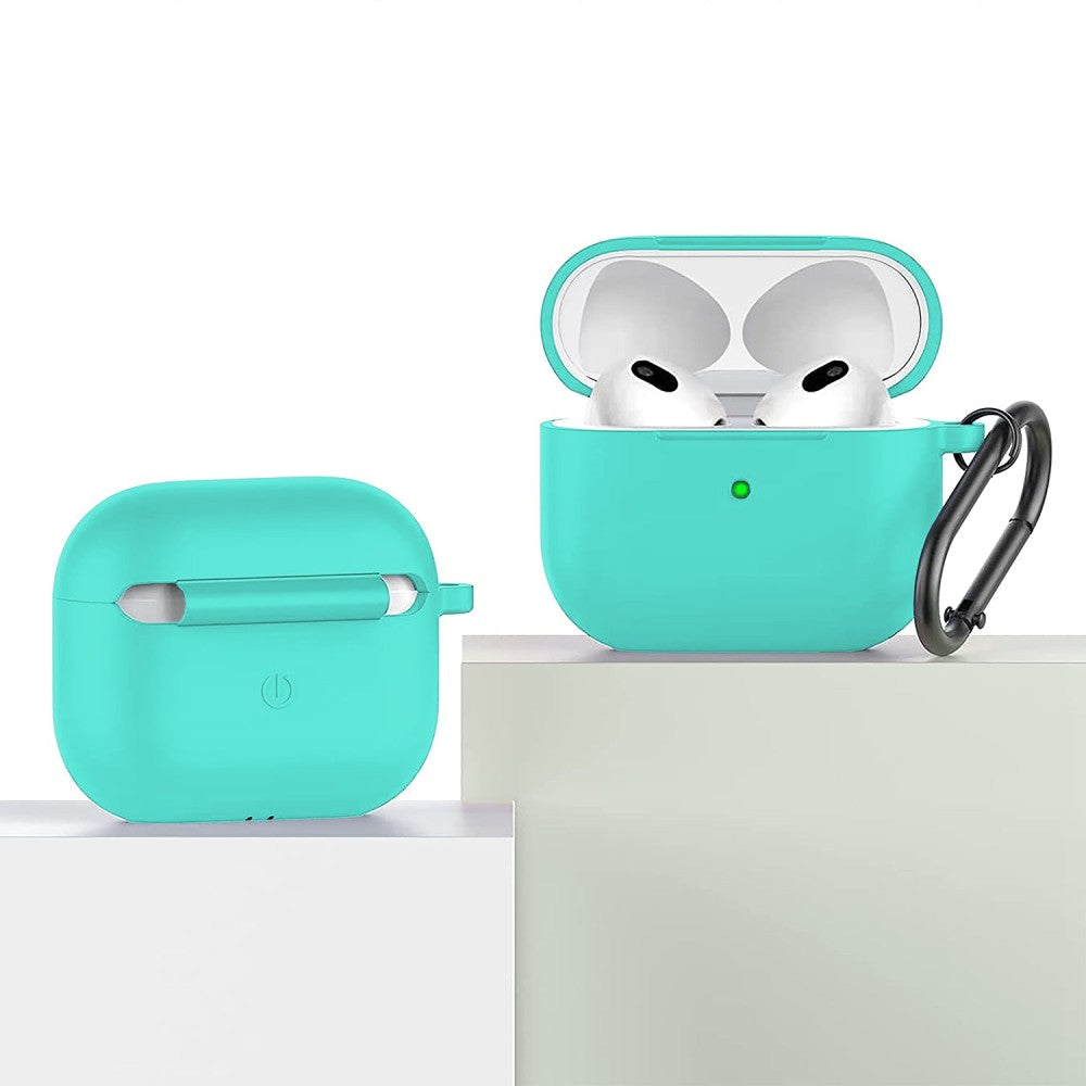 Husa Soft Silicone - AirPods 3 - Mint Green