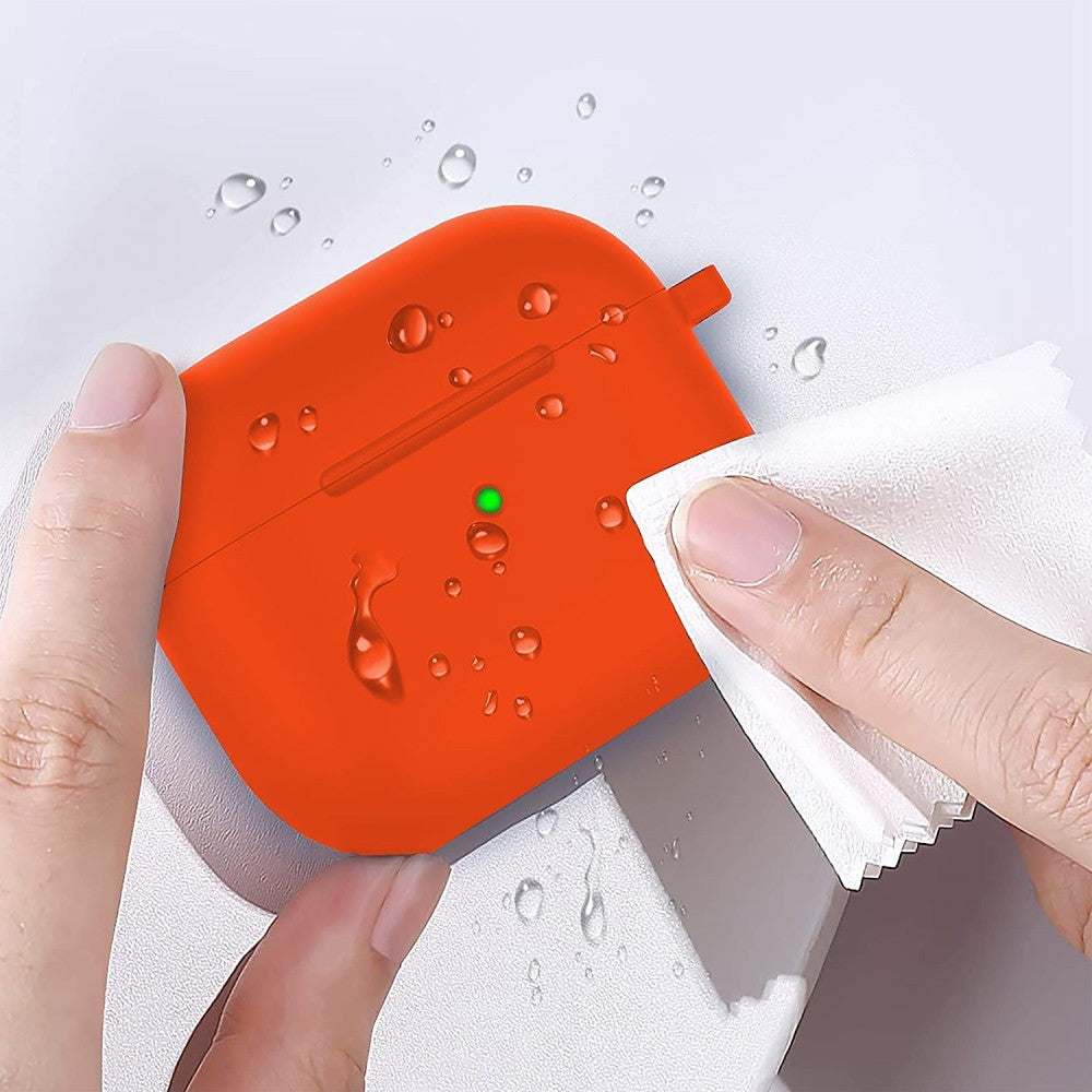 Husa Soft Silicone - AirPods 3 - Orange