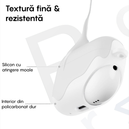 Husa Soft Silicone - AirPods 4 - Clear