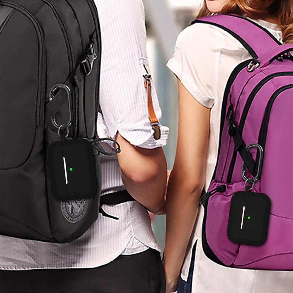 Husa Soft Silicone - AirPods Pro 1/2 - Negru