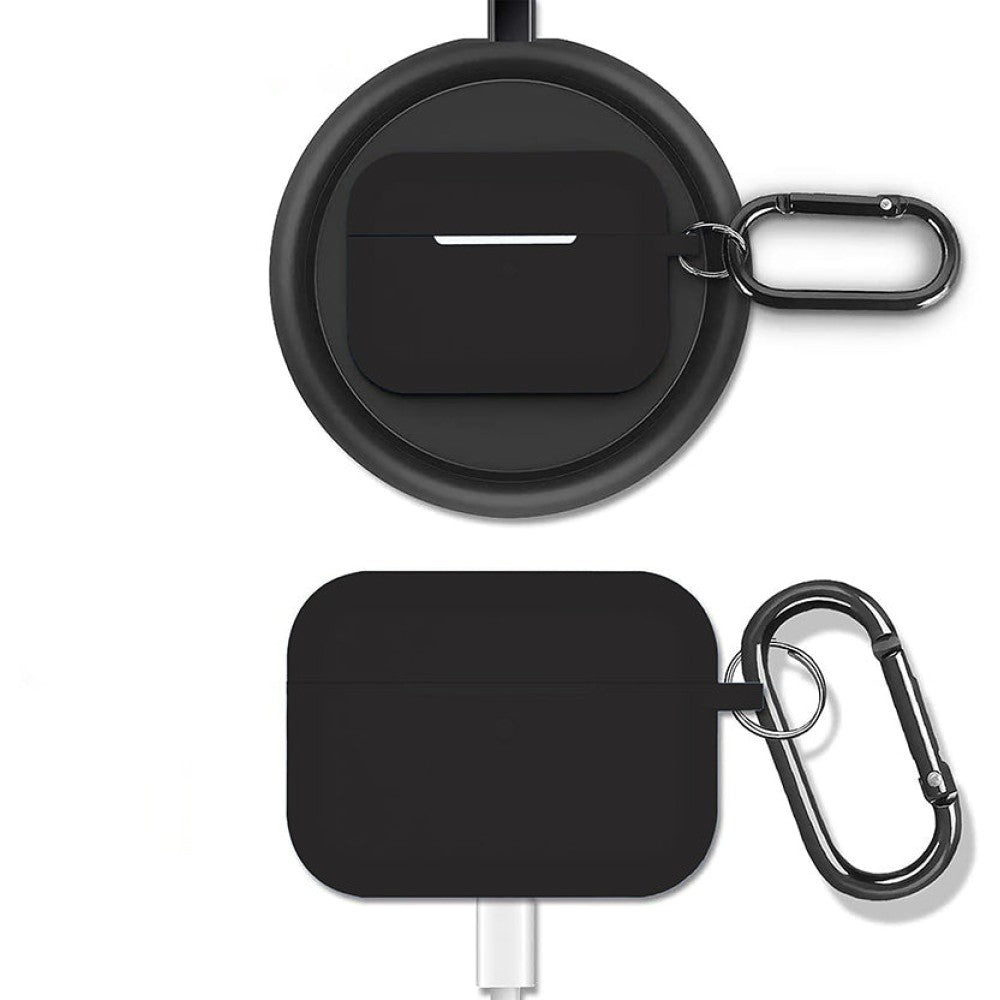 Husa Soft Silicone - AirPods Pro 1/2 - Negru