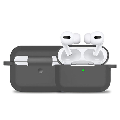Husa Soft Silicone - AirPods Pro 1/2 - Dark Gray