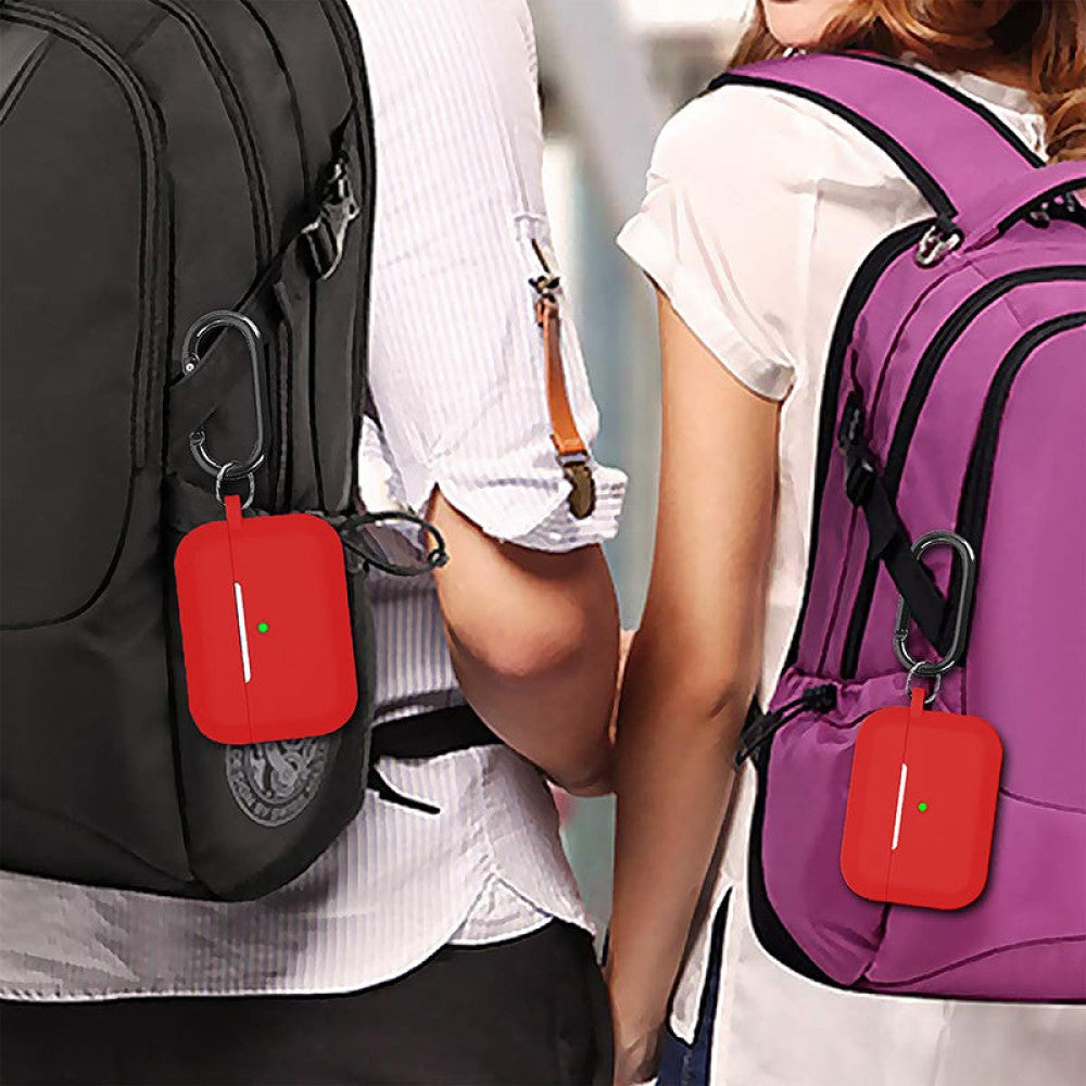 Husa Soft Silicone - AirPods Pro 1/2 - Red