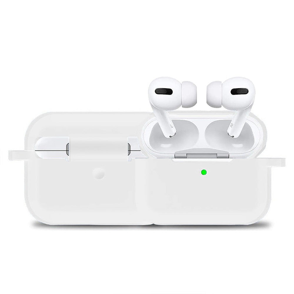 Husa Soft Silicone - AirPods Pro 1/2 - Alb