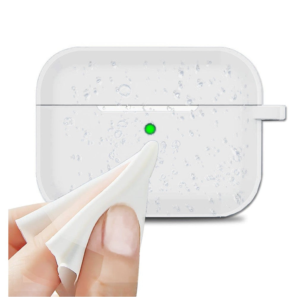 Husa Soft Silicone - AirPods Pro 1/2 - Alb