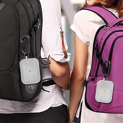 Husa Soft Silicone - AirPods Pro 1/2 - Alb