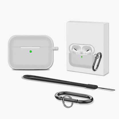 Husa Soft Silicone - AirPods Pro 1/2 - Alb