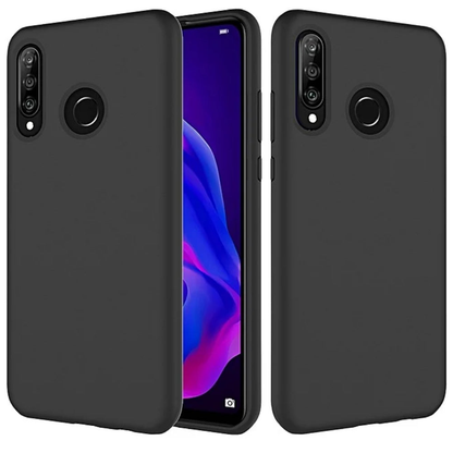 Husa Soft Silicone - Huawei P30 Lite/P30 Lite New Edition - Negru