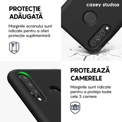 Husa Soft Silicone - Huawei P30 Lite/P30 Lite New Edition - Negru