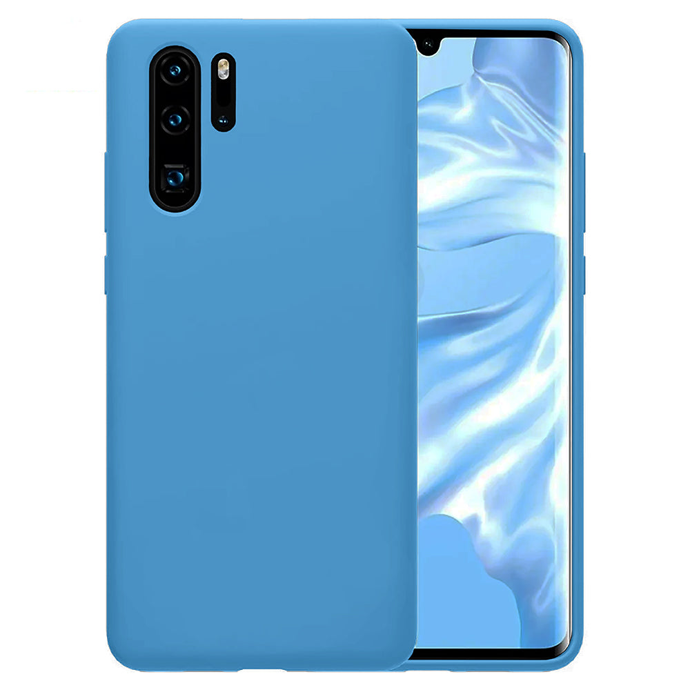Husa Soft Silicone - Huawei P30 Pro/P30 Pro New Edition - Cadet Blue