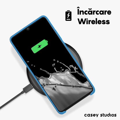 Husa Soft Silicone - Huawei P30 Pro/P30 Pro New Edition - Cadet Blue