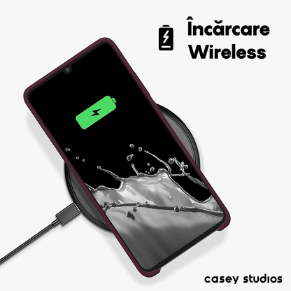 Husa Soft Silicone - Huawei P30 Pro/P30 Pro New Edition - Burgundy