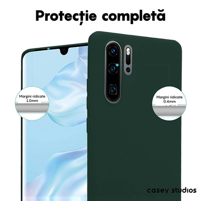 Husa Soft Silicone - Huawei P30 Pro/P30 Pro New Edition - Dark Marine Green