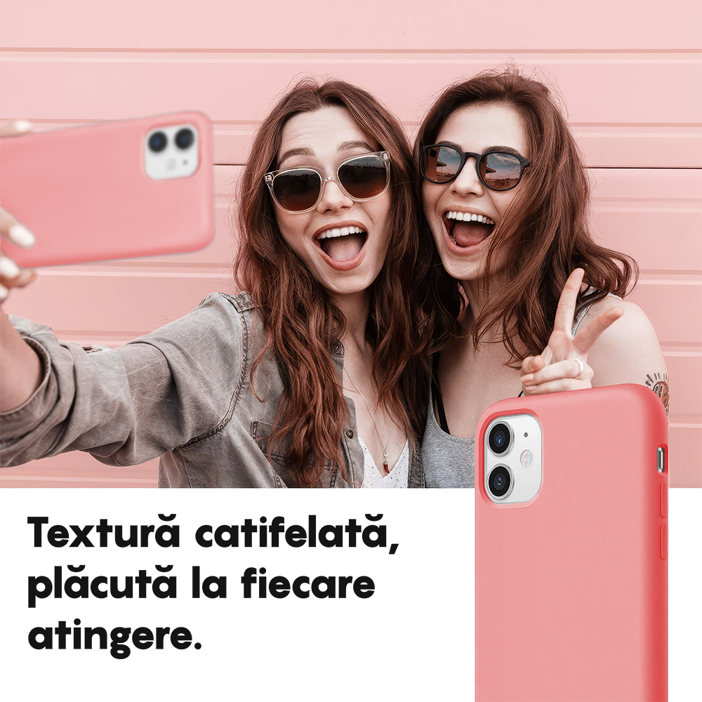 Husa Soft Silicone - iPhone 11 - Roz