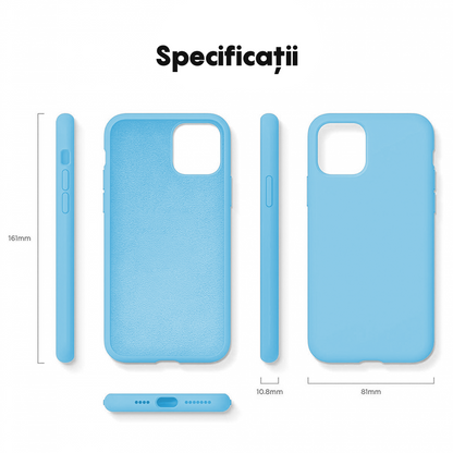 Husa Soft Silicone - iPhone 11 - Cadet Blue