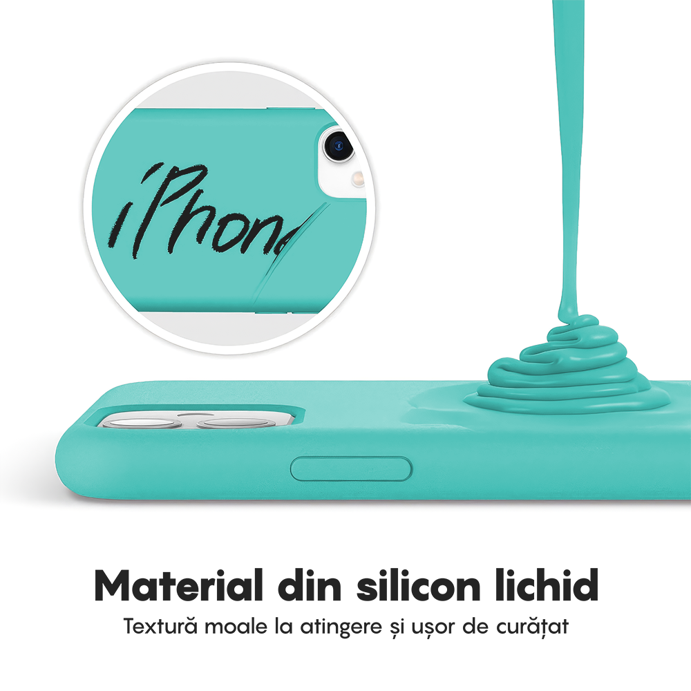 Husa Soft Silicone - iPhone 11 - Turqoise