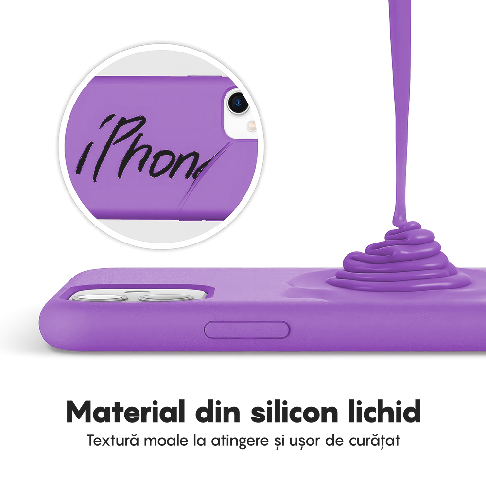 Husa Soft Silicone - iPhone 11 - Light Purple
