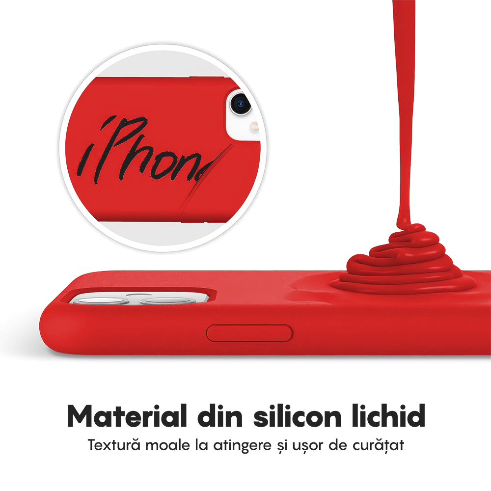 Husa Soft Silicone - iPhone 11 - Red