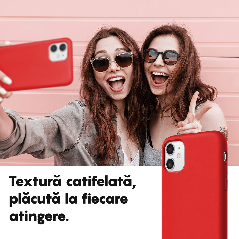 Husa Soft Silicone - iPhone 11 - Red