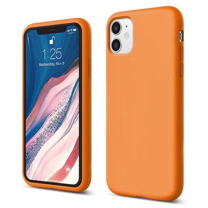Husa Soft Silicone - iPhone 11 - Nectarine