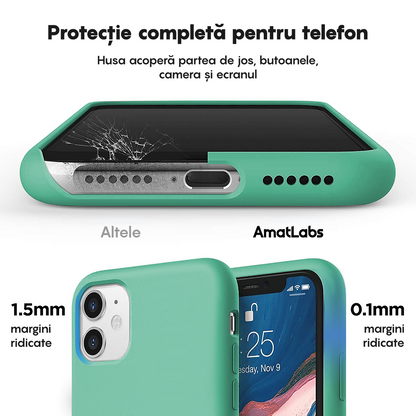 Husa Soft Silicone - iPhone 11 - Webster Green