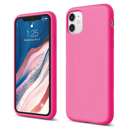 Husa Soft Silicone - iPhone 11 - Fuchsia