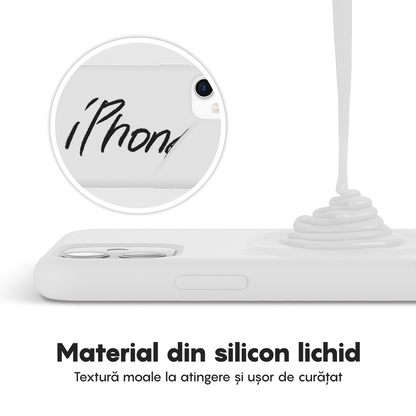Husa Soft Silicone - iPhone 11 - Alb